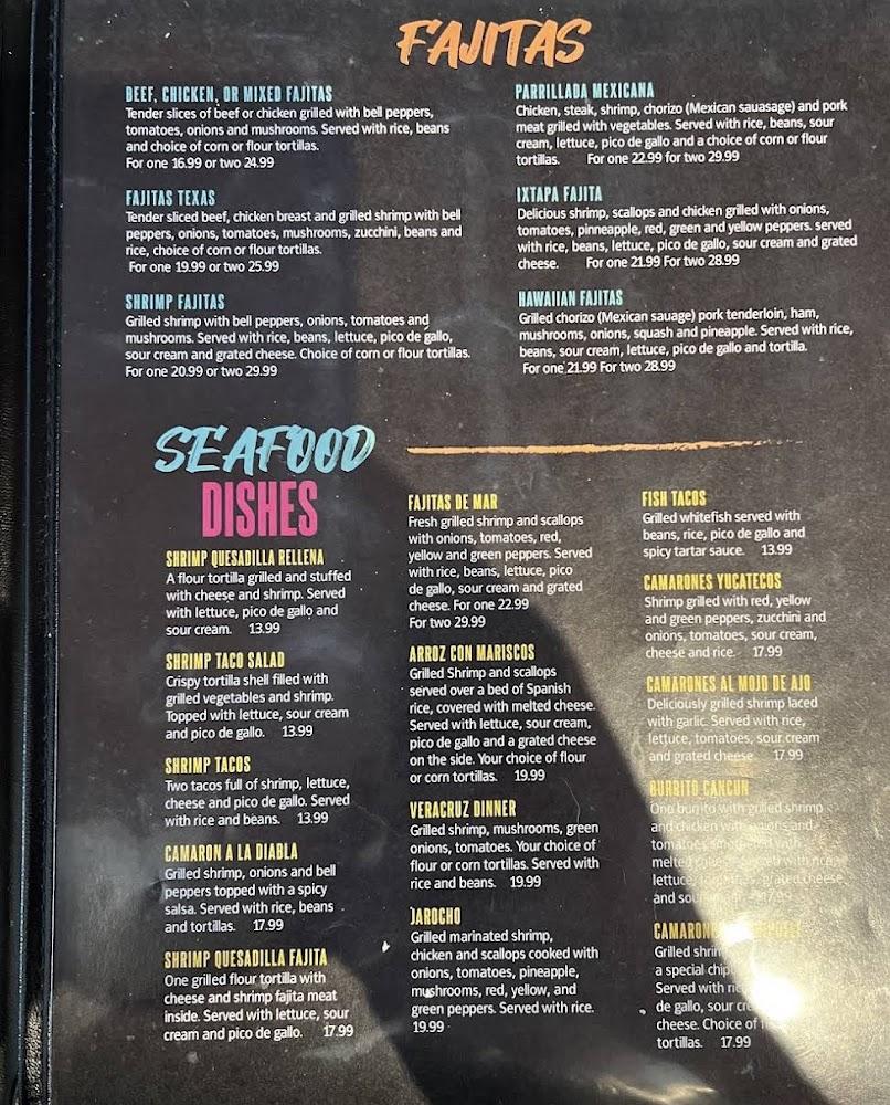 El Tarasco Menu image 4